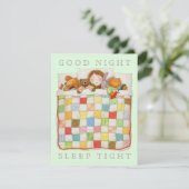 CARTE CARREFOIRE COSY 4.25x5.5 - Vert (Debout devant)
