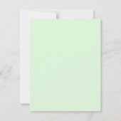 CARTE CARREFOIRE COSY 4.25x5.5 - Vert (Dos)