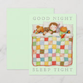 CARTE CARREFOIRE COSY 4.25x5.5 - Vert (Devant / Derrière)