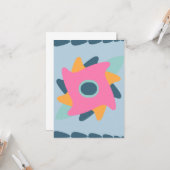 Carte Carrelage décoratif coloré (Devant/Arrière en situation)