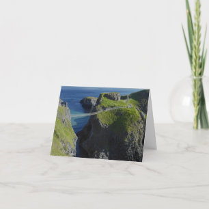 Carte Carrick A Rede Rope Bridge Irlande du Nord