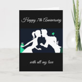 Carte ***CARTE ANNIVERSAIRE DE NOTRE 7e ANNIVERSAIRE*** (Devant)