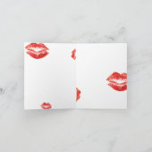 Carte Carte-Art de l'amour-Baisers (Intérieur)