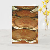 Carte Carte, "Crabes # 1" (Fleur jaune)