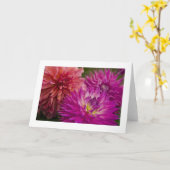 Carte Carte, Dahlia # 150 (Fleur jaune)