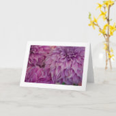 Carte Carte, "Dahlia # 151" (Fleur jaune)