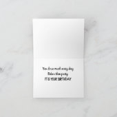 CARTE **CARTE D'ANNIVERSAIRE DE L'ONCLE (Intérieur)