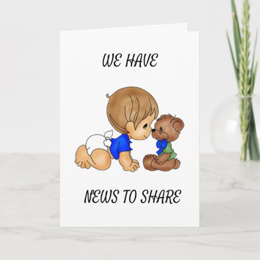 CARTE ***CARTE DE GROSSESSE**** (Devant)