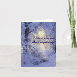 Carte - Carte de note de Noël vierge
