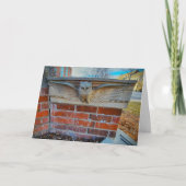 Carte "Carte de remerciement de la chouette de West High (Devant)