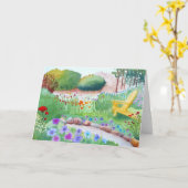Carte "Carte de Seat de jardin" (Fleur jaune)