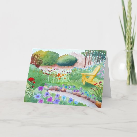 Carte "Carte de Seat de jardin" (Devant)