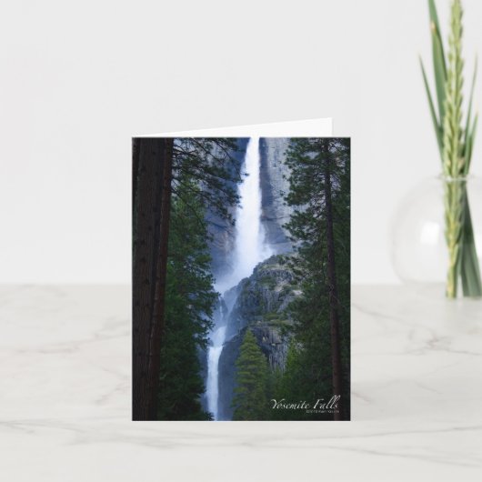 Carte carte_des_chutes_de_Yosemite (Devant)