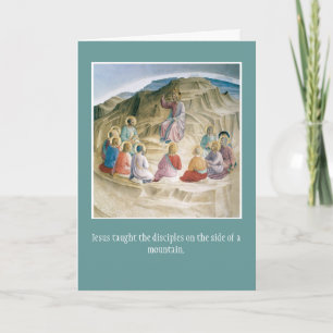 Carte Carte-Encouragement chrétien de salutation