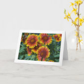 Carte Carte, "marguerites # 227" (Fleur jaune)