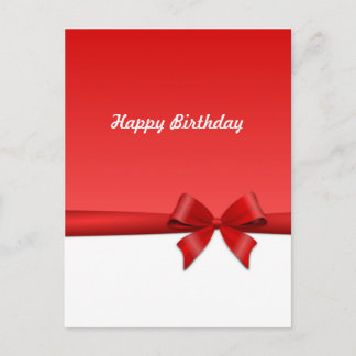 Carte Carte postale Boucle joyeux anniversaire