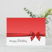 Carte Carte postale Boucle joyeux anniversaire (Debout devant)