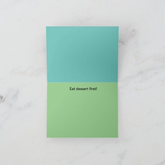 Carte carte pour notes (Intérieur)