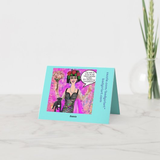 Carte carte pour notes (Dos)