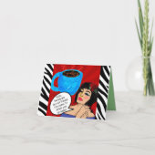 Carte carte pour notes (Devant)