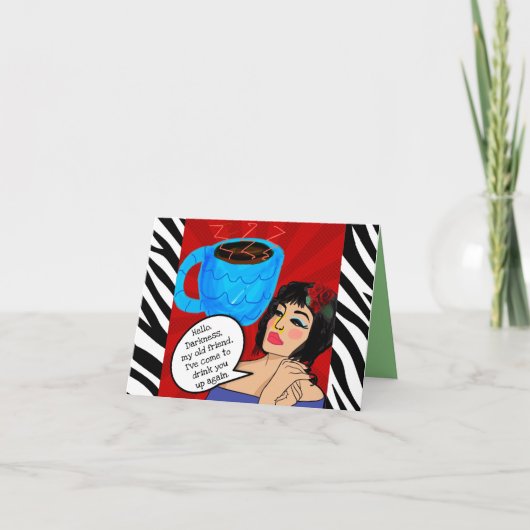 Carte carte pour notes (Devant)