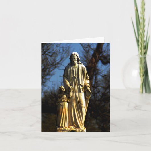 Carte Carte-religieux-Chrétien de fête des pères (Devant)