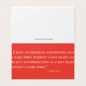 Carte - carte - Sophie Scholl - Quota - White Rose (Outside Unfolded)