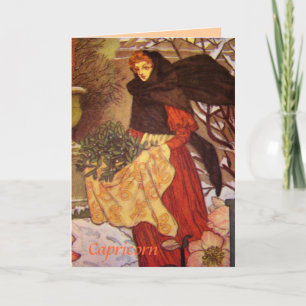 Carte Carte-symbole Astrologie "Capricorn"