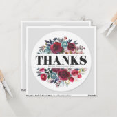 Carte "Cartes de voeux élégantes pour chaque occasion" (Devant/Arrière en situation)