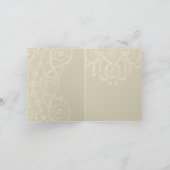 Carte Cartierr Jewelry Necklace ~ Greeting / Note Card (Intérieur)