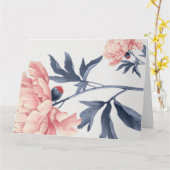 Carte Cartões de Felicitações para Casamento (Fleur jaune)