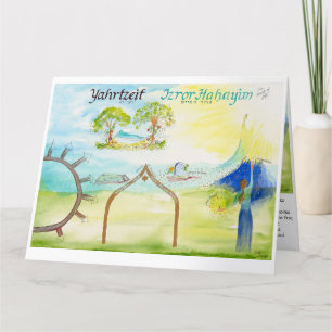 Carte Cartographie du voyage ; Yahrzeit