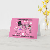 Carte Cartographie Mariage de cochon (Fleur jaune)