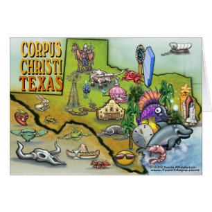 Carte Carton de Corpus Christi Tx