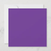 Carte Carton d'invitation d'anniversaire Licorne Arc-en- (Dos)
