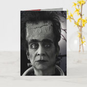 Carte Carton d'invitation plié pour soirée de costumes d (Fleur jaune)