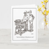 Carte Carton Hernia (Fleur jaune)