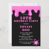 Carte Cartons d'invitation à la fête d'anniversaire de 1 (Devant)