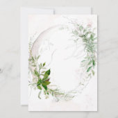 Carte Cartons d'invitation pour le déjeuner des demoisel (Dos)