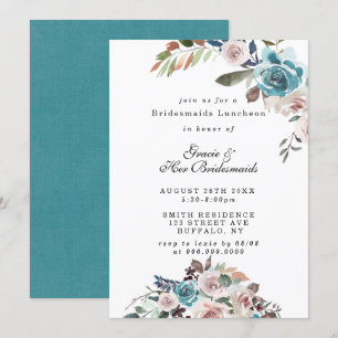 Carte Cartons d'invitation pour le lunch des demoiselles