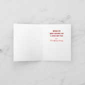 Carte Cartoon animal arc-en-ciel mignon Joyeux vacances (Intérieur)