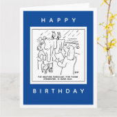 Carte Cartoon de prévisions météo sur l'arche de Noah (Fleur jaune)