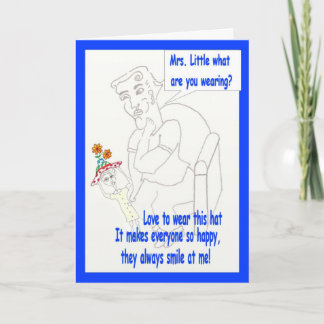 Carte Cartoon humour Joyeux anniversaire