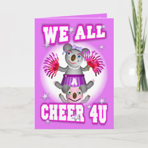Carte Cartoon Koala We Cheval 4U Get Well Card