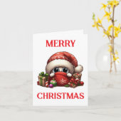 Carte Cartoon Noël Conçu (Fleur jaune)