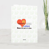 Carte Cartoon Saint Patrick Personnaliser Card (Dos)