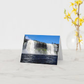 Carte Cascade 4 Venezuela Jungle Paysage Art (Fleur jaune)