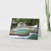 Carte Cascade de Kuang Si, nature, (Devant)