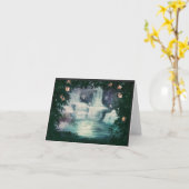 Carte Cascade Imaginaire (Fleur jaune)