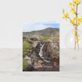 Carte Cascade, Seathwaite, Lake District, Angleterre (Fleur jaune)